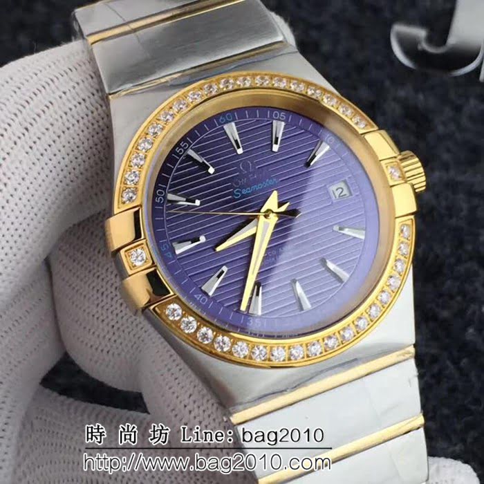 歐米茄OMEGA 雙鷹星座 西鐵城機芯精品男士腕表 WSS0126